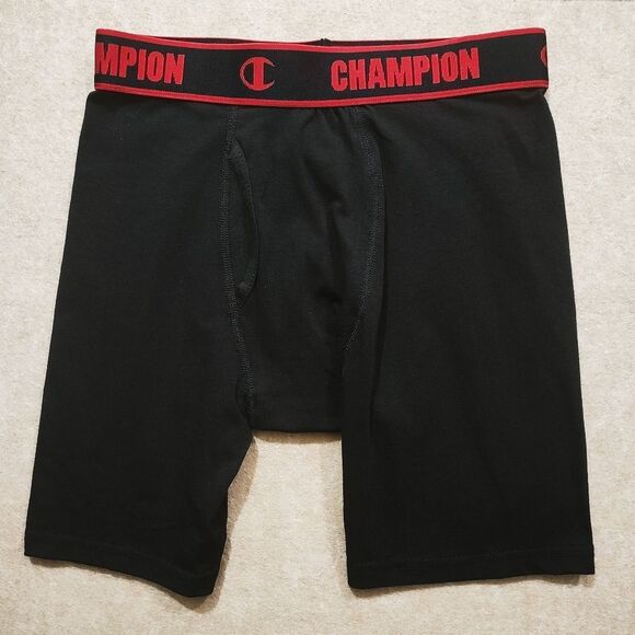Champion Black Boxer Briefs Small -J - Picture 1 of 3